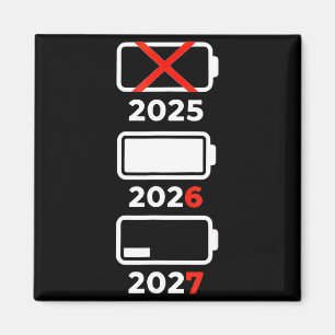 Grappig Gelukkig Nieuwjaar 2026 2027 67 Meme Zes Z Magneet