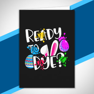 Grappig Gelukkig Pasen Eierzoektocht Klaar om te K Kaart