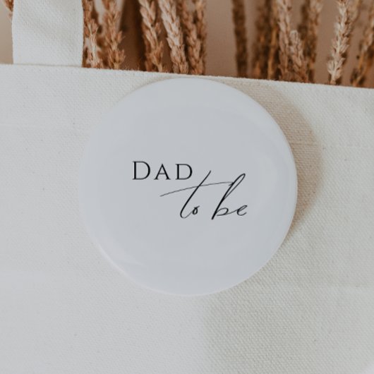 Grappig genderneutraal papa om te zijn ronde button 5,7 cm