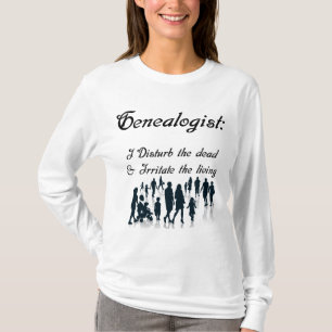 Grappig Genealogistisch Shirt