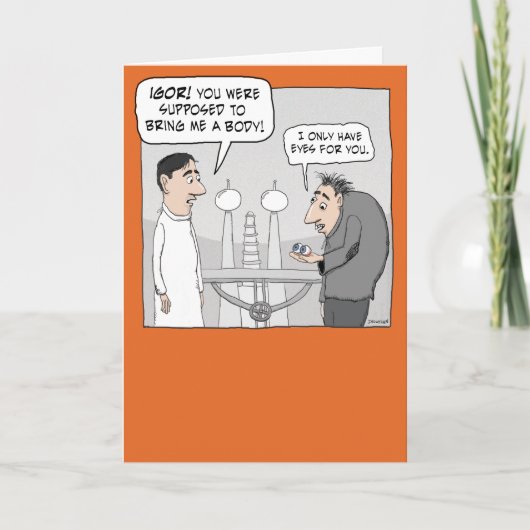 Grappig genoeg heb je alleen maar ogen voor je Hal Kaart (Voorkant)