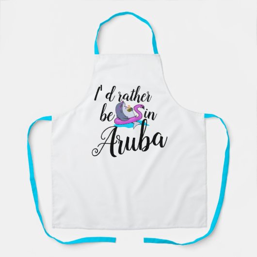 Grappig genoeg in Aruba Custom Design Womens Manne Schort (Voorkant)