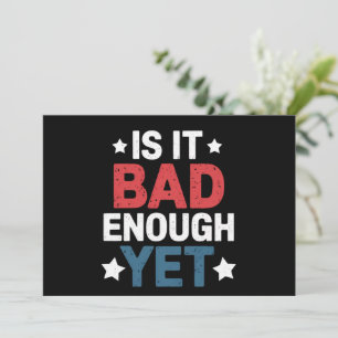 Grappig genoeg is het slecht genoeg, maar patriott kaart