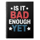 Grappig genoeg is het slecht genoeg, maar patriott notitieboek (Voorkant)