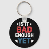 Grappig genoeg is het slecht genoeg, maar patriott sleutelhanger (Voorkant)