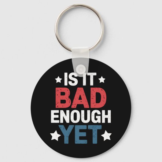 Grappig genoeg is het slecht genoeg, maar patriott sleutelhanger (Voorkant)