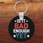 Grappig genoeg is het slecht genoeg, maar patriott sleutelhanger (Voorkant)