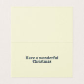 Grappig genoeg om 25 kerstkaarten te laten traag kaart (Binnenkant ongevouwen)