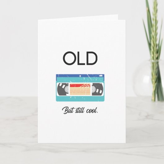 Grappig genoeg, ouderdom, maar kool, retro-band kaart (Voorkant)