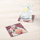 Grappig Gentleman Varkenspapier Onderzetter met aa (Insitu)