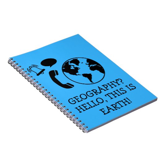 Grappig geografisch notitieboek (Rechterzijde)