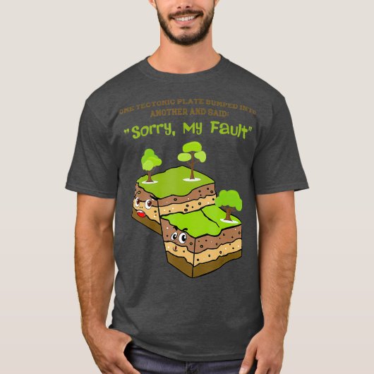 Grappig Geologie Aardbevingsgeschenk Schattigee Aa T-shirt (Voorkant)