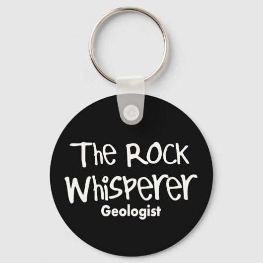 Grappig geoloog Gifts "Dit zijn mijn rotsen" Sleutelhanger (Voorkant)