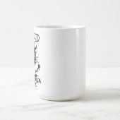 Grappig Gepensioneerd 2025 Niet meer mijn probleem Koffiemok (Center)