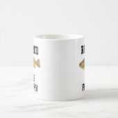 Grappig Gepensioneerd Gone Vist Perch Ice Vist Koffiemok (Center)