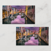 Grappig Gepensioneerd, Italiaans kanaal, DIY Beroe Visitekaartje (Voorkant / Achterkant)