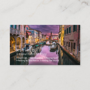 Grappig Gepensioneerd, Italiaans Kanaal, Grappige Visitekaartje