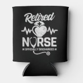 Grappig Gepensioneerd Verpleegster Joke Verpleegku Blikjeskoeler (Voorkant)