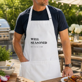Grappig gepersonaliseerd BBQ & kookcadeau voor ech Standaard Schort