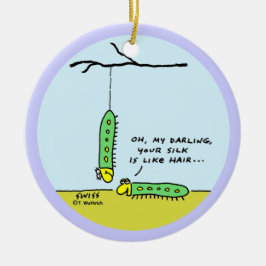 Grappig Gepersonaliseerd Caterstyle Love Xmas-boom Keramisch Ornament