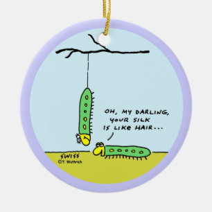 Grappig Gepersonaliseerd Caterstyle Love Xmas-boom Keramisch Ornament