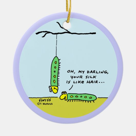 Grappig Gepersonaliseerd Caterstyle Love Xmas-boom Keramisch Ornament (Voorkant)