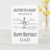 Grappig Gepersonaliseerd Fietsen Verjaardag Kaart  (Gele Bloem)