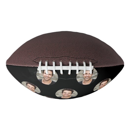Grappig gepersonaliseerd gezicht, Aangepaste foto American Football (Voorkant)