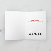 Grappig Gepersonaliseerd Gezocht Poster Verjaardag Kaart (Binnen)