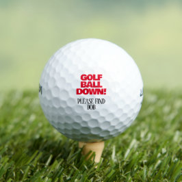Grappig Gepersonaliseerd Golfballen
