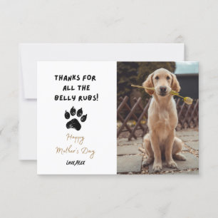 Grappig Gepersonaliseerd Huisdier Foto Hond Mam mo