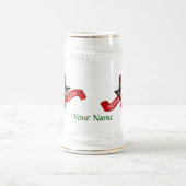 Grappig gepersonaliseerd Iers Canadees Bierpul (Center)