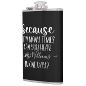 Grappig gepersonaliseerd lesgeven omdat heupfles (Links)