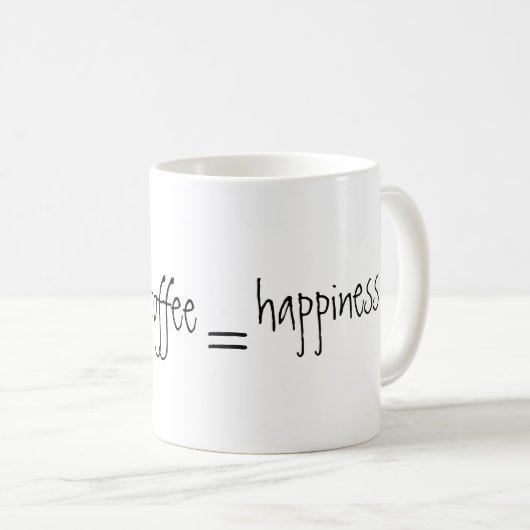 grappig gepersonaliseerd me+koffie koffiemok (Voorkant rechts)