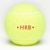 Grappig gepersonaliseerd, raak mijn tennisballen (Achterkant)