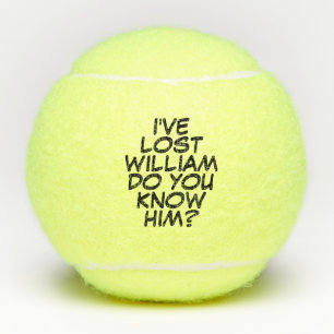 Grappig gepersonaliseerd stripboek verloren tennisballen