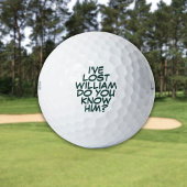 Grappig Gepersonaliseerde Groene Verloren Golfball Golfballen