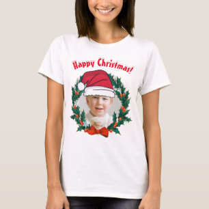 Grappig gepersonaliseerde Happy Xmas. T-shirt