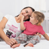 Grappig Gepersonaliseerde Hond Verjaardag Mam T-shirt