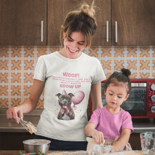 Grappig Gepersonaliseerde Hond Verjaardag Zus T-shirt