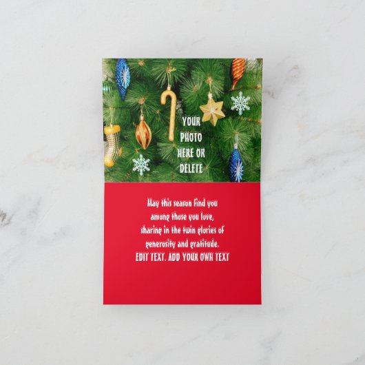 Grappig gepersonaliseerde kerstfoto's petten (Binnen)