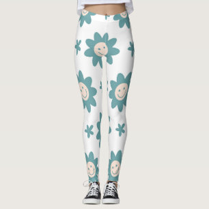 Grappig gepersonaliseerde leggings florale stijlen