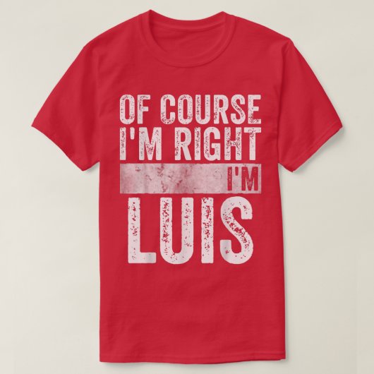 Grappig gepersonaliseerde naamNatuurlijk heb ik ge T-shirt (Design voorkant)