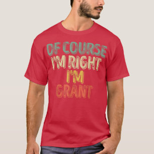 Grappig gepersonaliseerde naamNatuurlijk heb ik re T-shirt