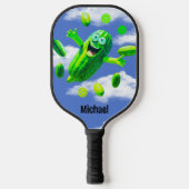 Grappig Gepersonaliseerde Pickleman Pickleball Pad Paddle (Voorkant)
