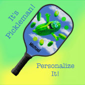 Grappig Gepersonaliseerde Pickleman Pickleball Pad Pickleball Paddle