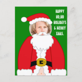 Grappig gepersonaliseerde sinterkletskostuum in ee briefkaart