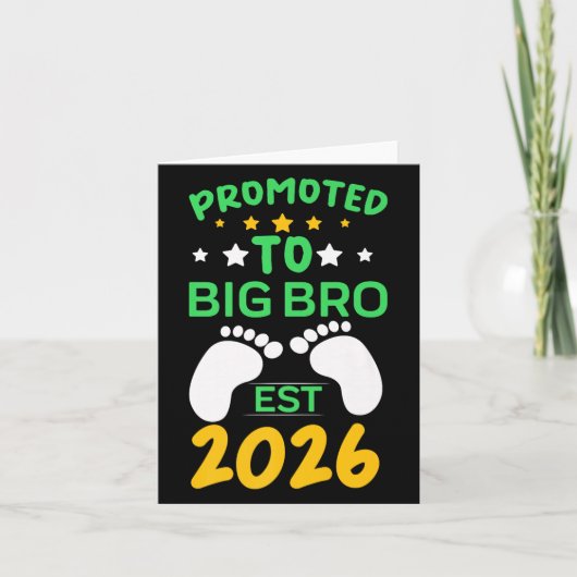 Grappig gepromoveerd naar Big Brother 2026 binnenk Kaart (Voorkant)