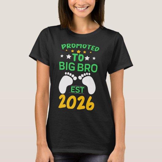 Grappig gepromoveerd naar Big Brother 2026 binnenk T-shirt (Voorkant)