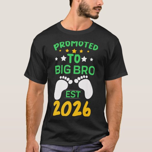 Grappig gepromoveerd naar Big Brother 2026 binnenk T-shirt (Voorkant)